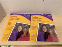 2 New Packs Of Photo Paper