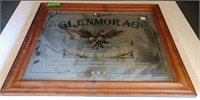 Glenmorag Framed Mirrored Beer Sign