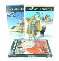 7 vies de l'Epervier. Lot de 4 volumes+1 intégrale