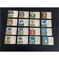 (71) 1961 Post Cereal Football Cards