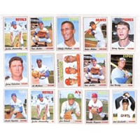 (30 1970 Topps High Number Cards 547-720