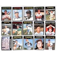 (62) 1971 Topps Baseball Hi Number Cards