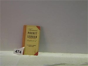 1951 JOHN DEERE POCKET LEDGER