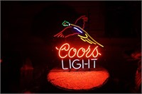 NEON SIGN "PHEASANT COORS LIGHT"