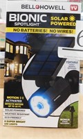Bionic Spotlight solar powered motion activated