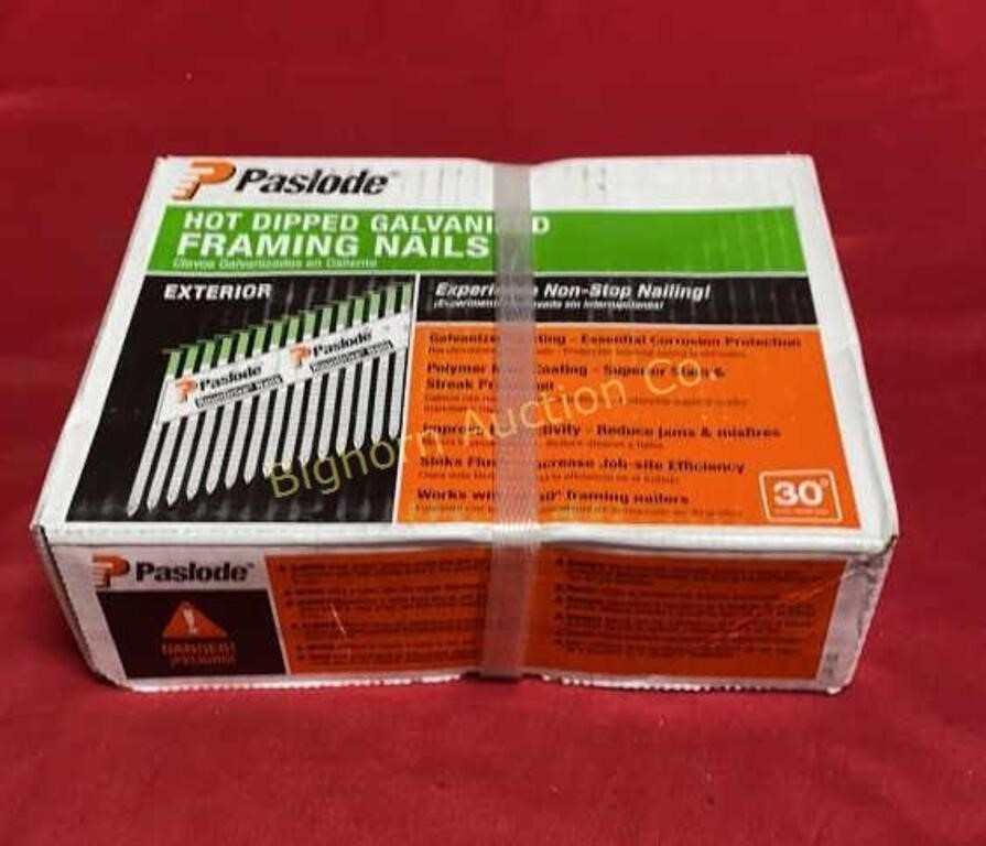 Paslode Galvanized Framing Nails 2" x .133