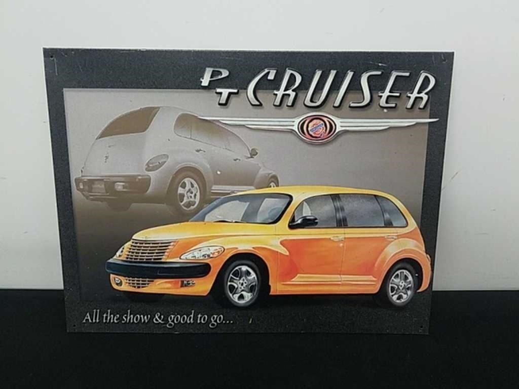 16.25x 12.5-in PT Cruiser metal sign