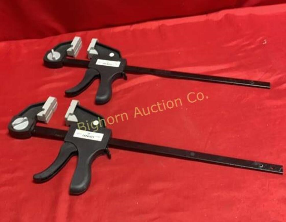 12" Bar Clamps 2pc Lot