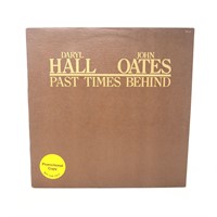 Hall & Oates Past Times Behind White Label LP