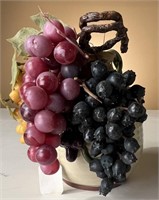 Ceramic Jug With Grapes