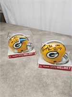 Green Bay Packers Throwback Mini Helmets