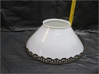 Vintage Oil Lamp Shade 13&3/4" x 5&1/4" with 6"