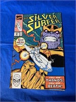 1990 the silver surfer comic book.....gc