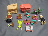 Lot of Flinstones Figures Playset Toys