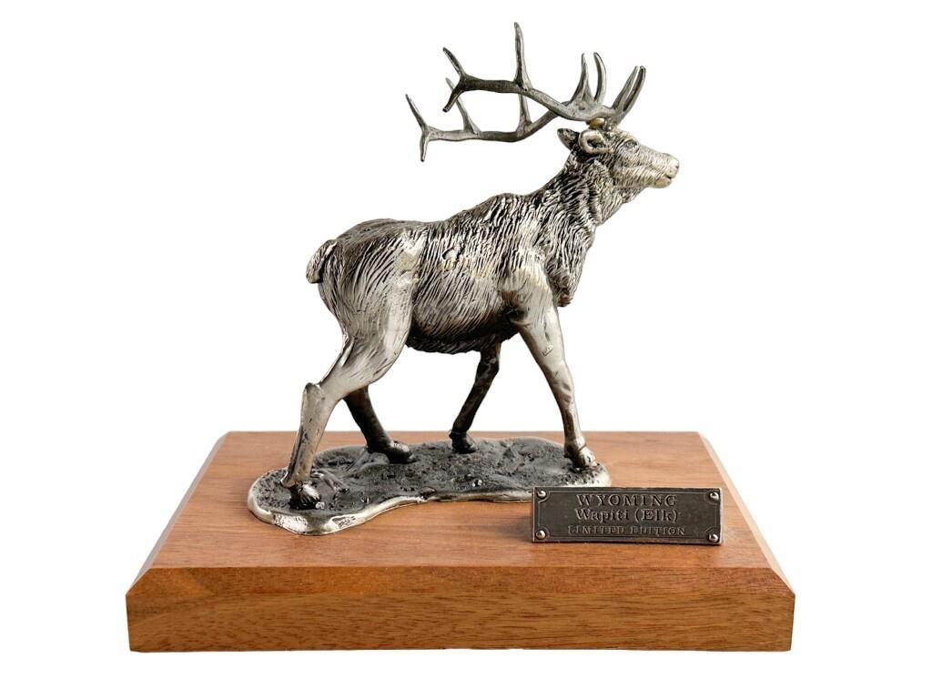 Wyoming Wapiti Elk Limited Edition Elk Sculpture