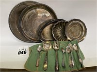 Silverware Serving Plates & Silverware