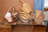 Large Selection of Baskets w/stand