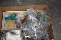 Large Lot of Fishing Lures, Weights and Supplies