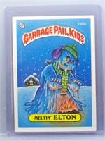 Garbage Pail Kids 1986 Topps Meltin Elton