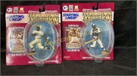 Two Cooperstown Collection action figures 1996
