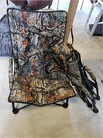 Pair of Camouflage Camping Chairs
