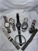 5 Men's Watches & Medical ID Bracelet