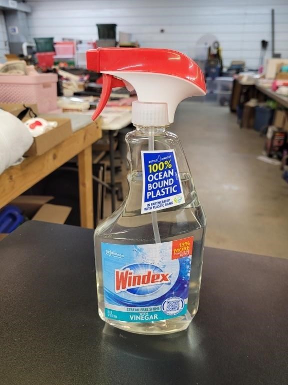 Windex with vinegar