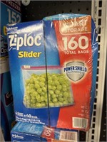 Ziploc slider QT 160 storage bags