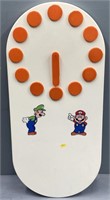 MCM Magnetic Clock & Mario Stickers