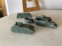 Midge toy army trucks