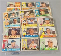 96+\- 1960 Topps Baseball Cards