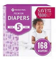 Members Mark Premium Baby Diapers Size 5