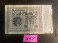 German Reichsbanknote