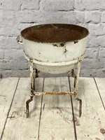 Vintage Cauldron w/ Stand