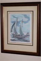 John Moll prints "Chesapeake Bay Bugeye" and