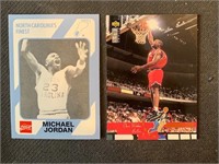 Michael Jordan & Chris Webber Basketball Card