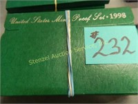 (3) 1998 Proof Sets