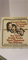 Country music dbl album records exc cond