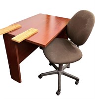 Wooden Desk/Table Office Chair & Acrylic