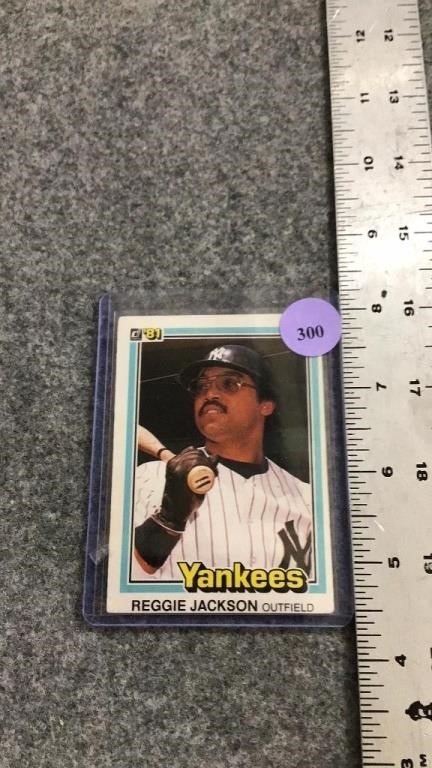 Reggie Jackson card