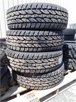 (4) 27565R20 All Terrain Light Truck Tires