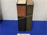 TWO MILITARY FIRST EDITION BOOKS