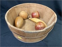 Early Wooden Banded Bowl