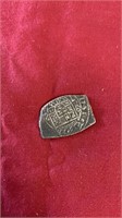 SPANISH SHIP WRECK COIN DATED 1731