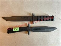 Cold Steel Rubber Training Military Knives