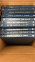 United Nations Stamps Flag Series 1980-1989 First