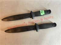 Cold Steel Rubber Training Military Knives