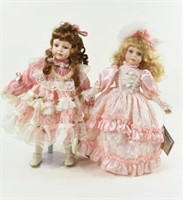 Authentic Angelina Porcelain Collector Dolls