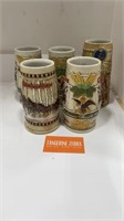 Budweiser Clydesdale Stein Lot