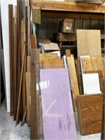 Various wood pieces lot